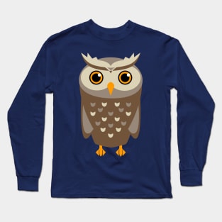 Cute Owl Long Sleeve T-Shirt